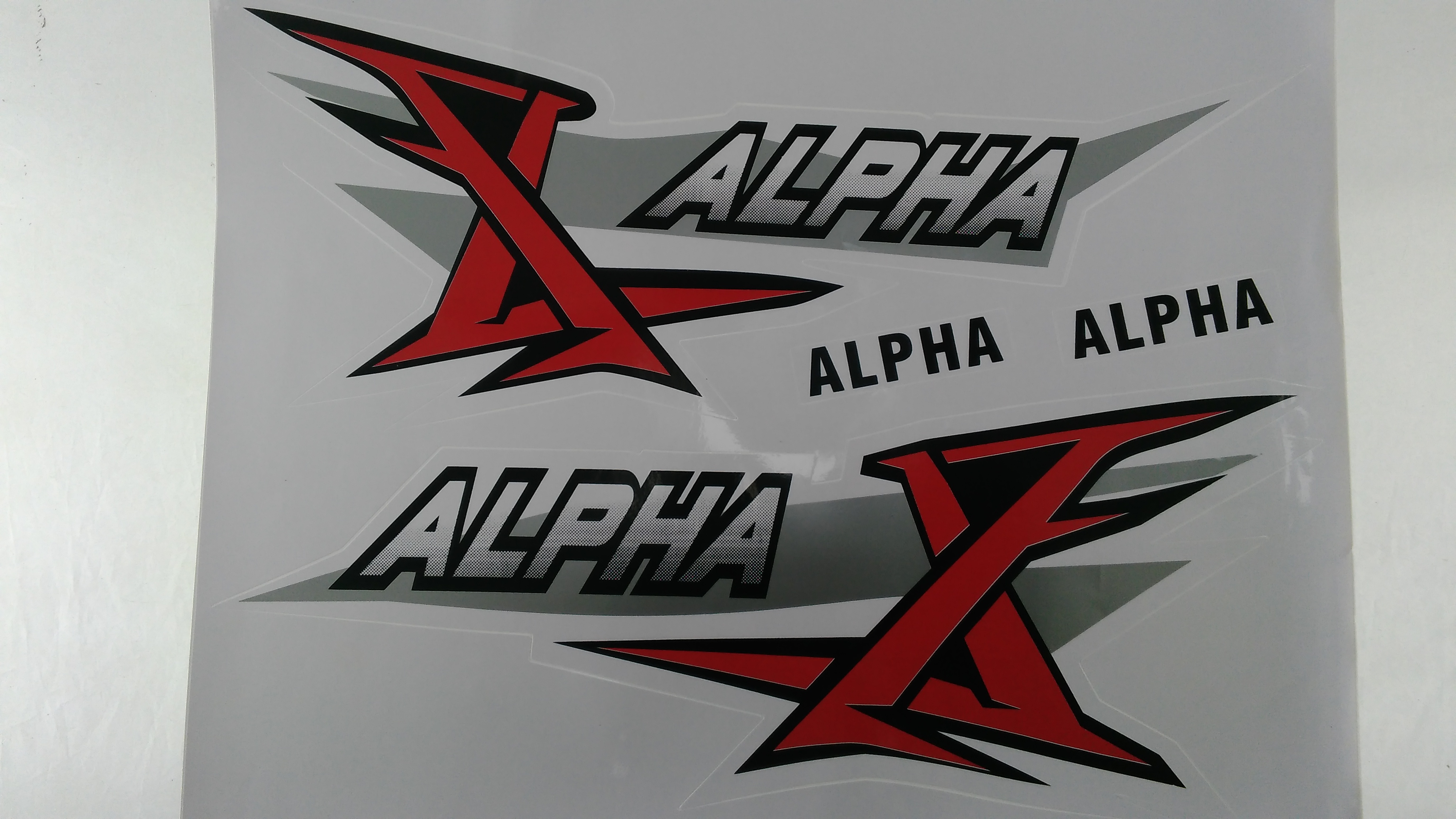 Наклейки бардачков Alpha PLT