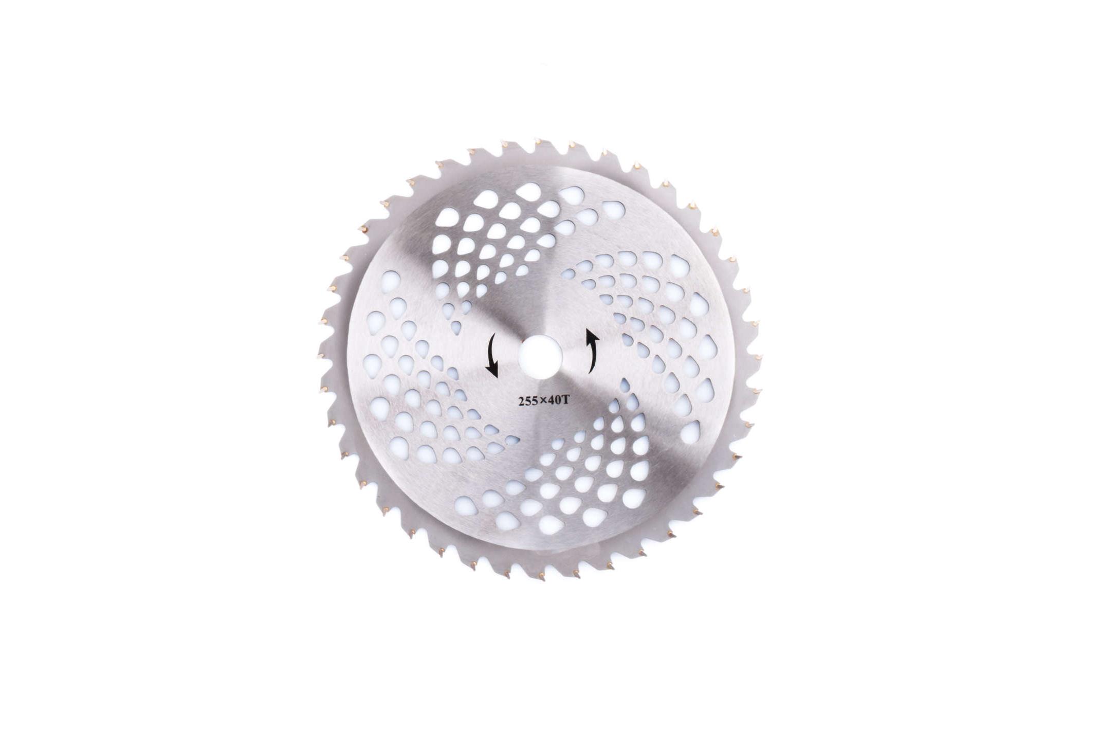 Нож мотокосы 40T (Ø230/25.4 mm) (победитовые зубья) DOV
