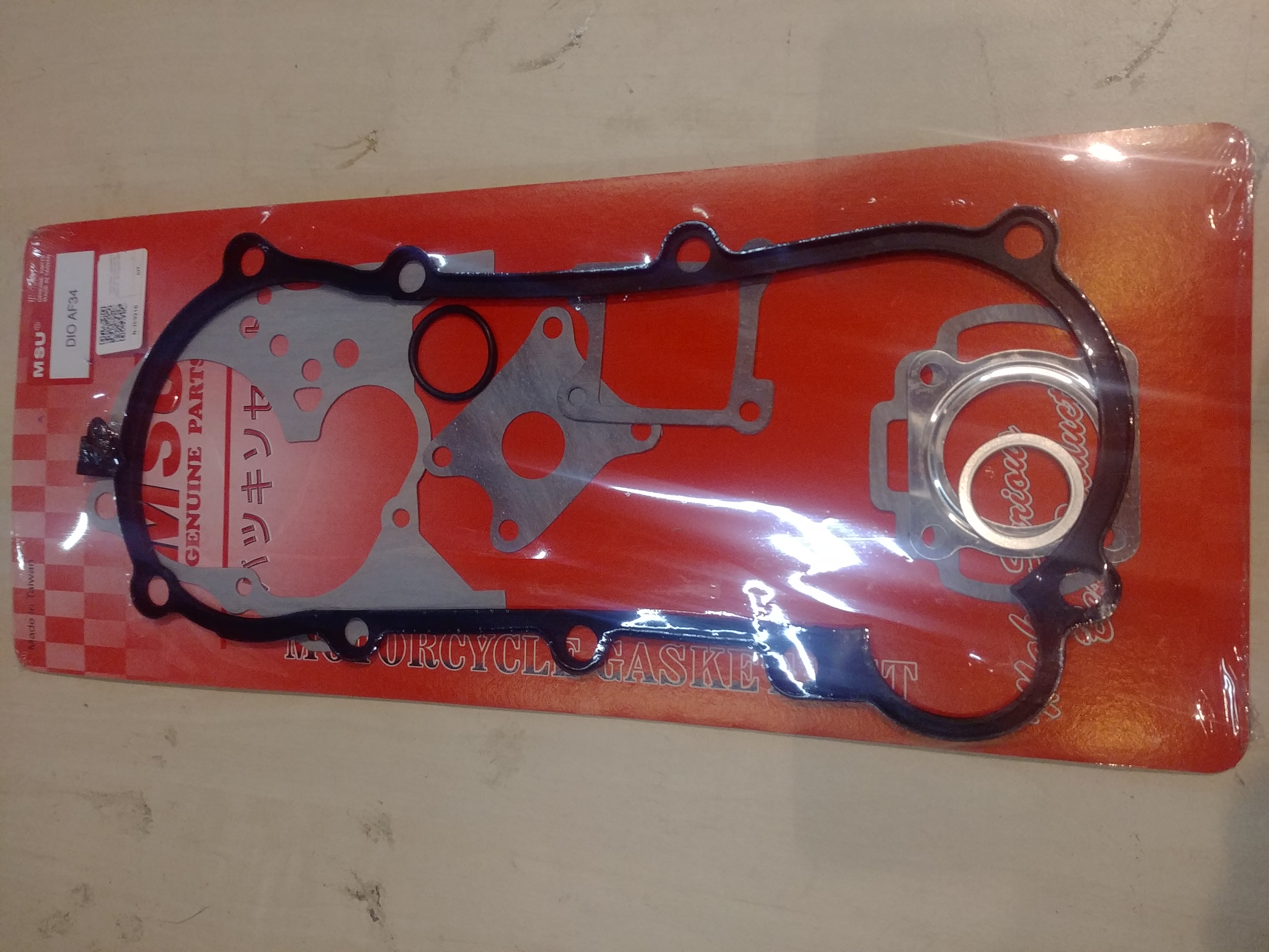 Прокладки двигателя (набор) Honda DIO ZX Ø40mm (большой) MSU