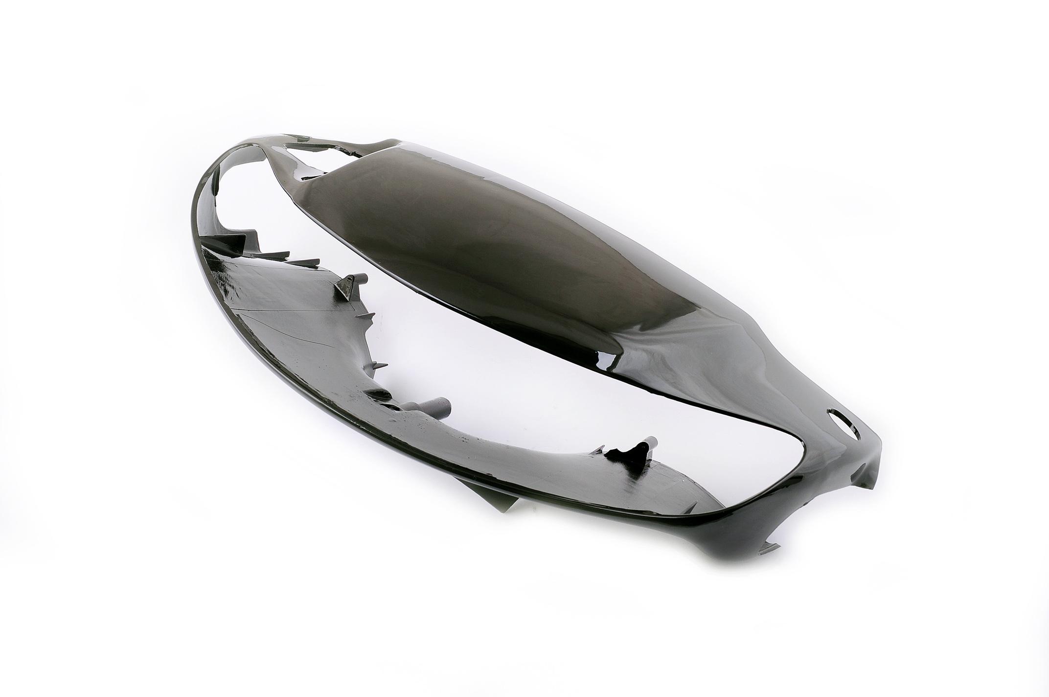 Пластик Honda DIO AF35 передний (голова) (черный) ST