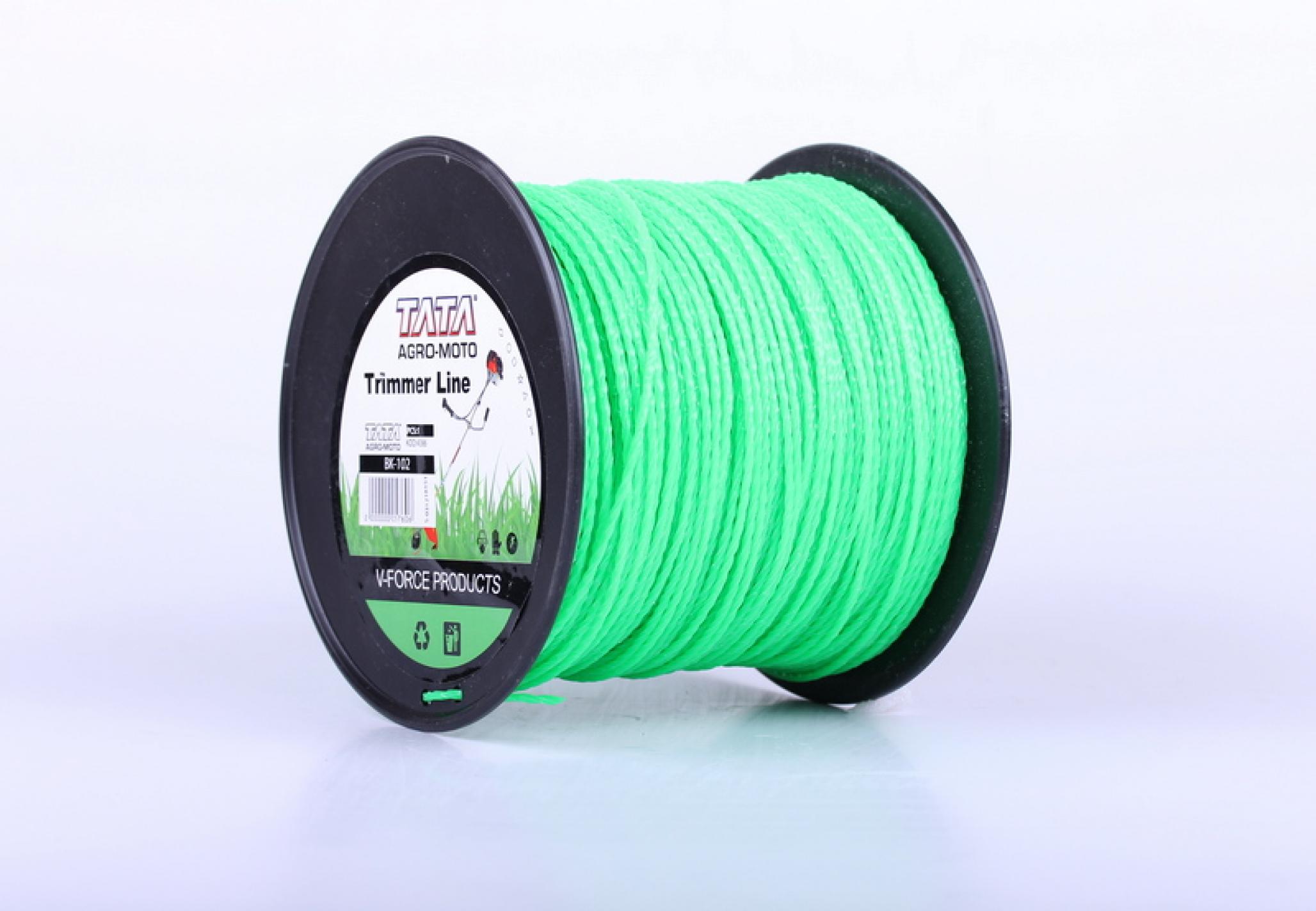 Леска мотокосы Ø2,7mm, 270 метров (квадрат плетенка) AMG