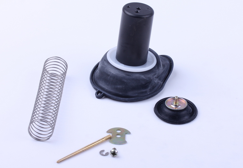 Мембрана карбюратора (с заслонкой и пружиной) 4T GY6 150 (Ø24mm, основная) AMG