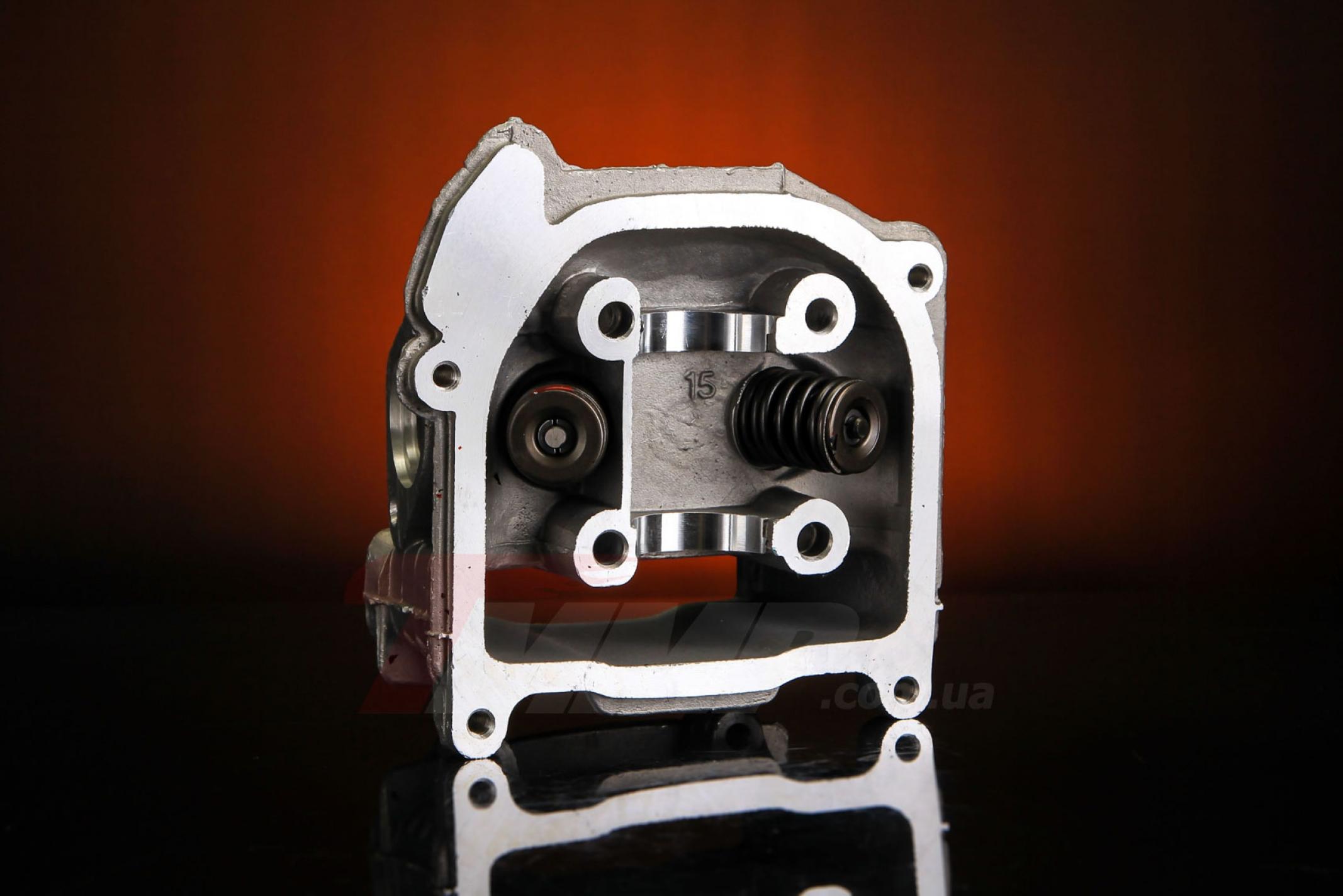 Головка цилиндра 4T GY6 80 (Ø47) (голая, +клапаны) EVO-2