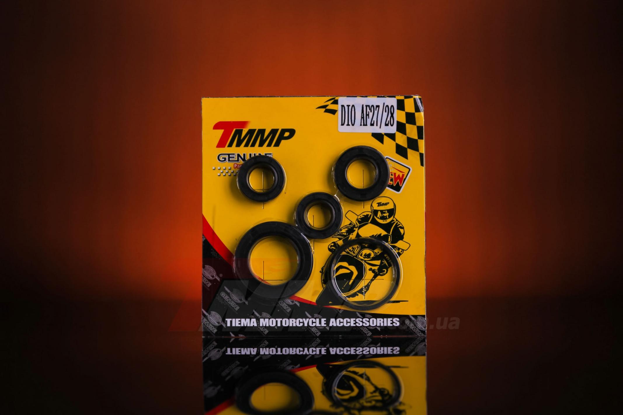 Сальники (набор) Honda DIO (5шт) (20*31*7, 15.5*25.5*7, 17*30*5, 24*40*7, 34*39*4) EVO-3