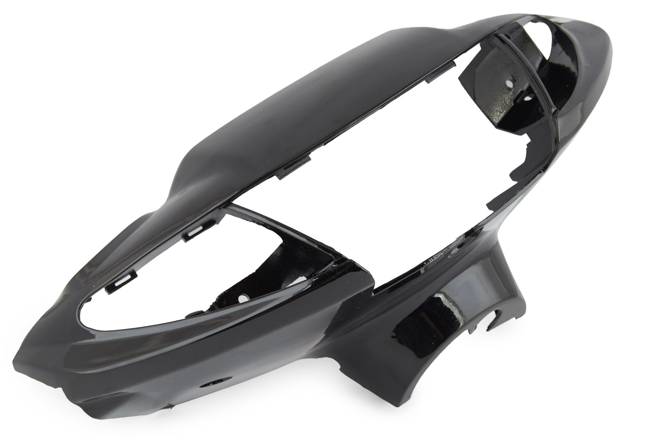 Пластик Yamaha JOG NEXT ZONE 3YK передний (голова) (черный) ST