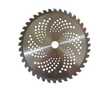 Нож мотокосы 40T (Ø255/25.4 mm) (победитовые зубья) тарелка DOV