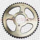 Звезда трансмиссии (задняя) JD 125/150 428-43T (d-58mm) каленные зубья CYCLE PN