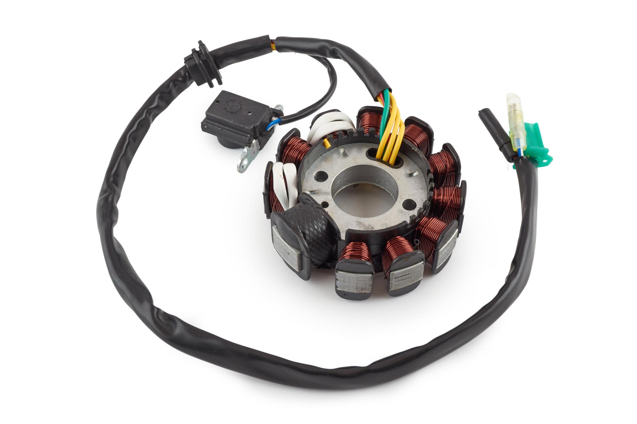 Статор генератора 4T GY6 125/150 (10+1 катушек) CYCLE PN