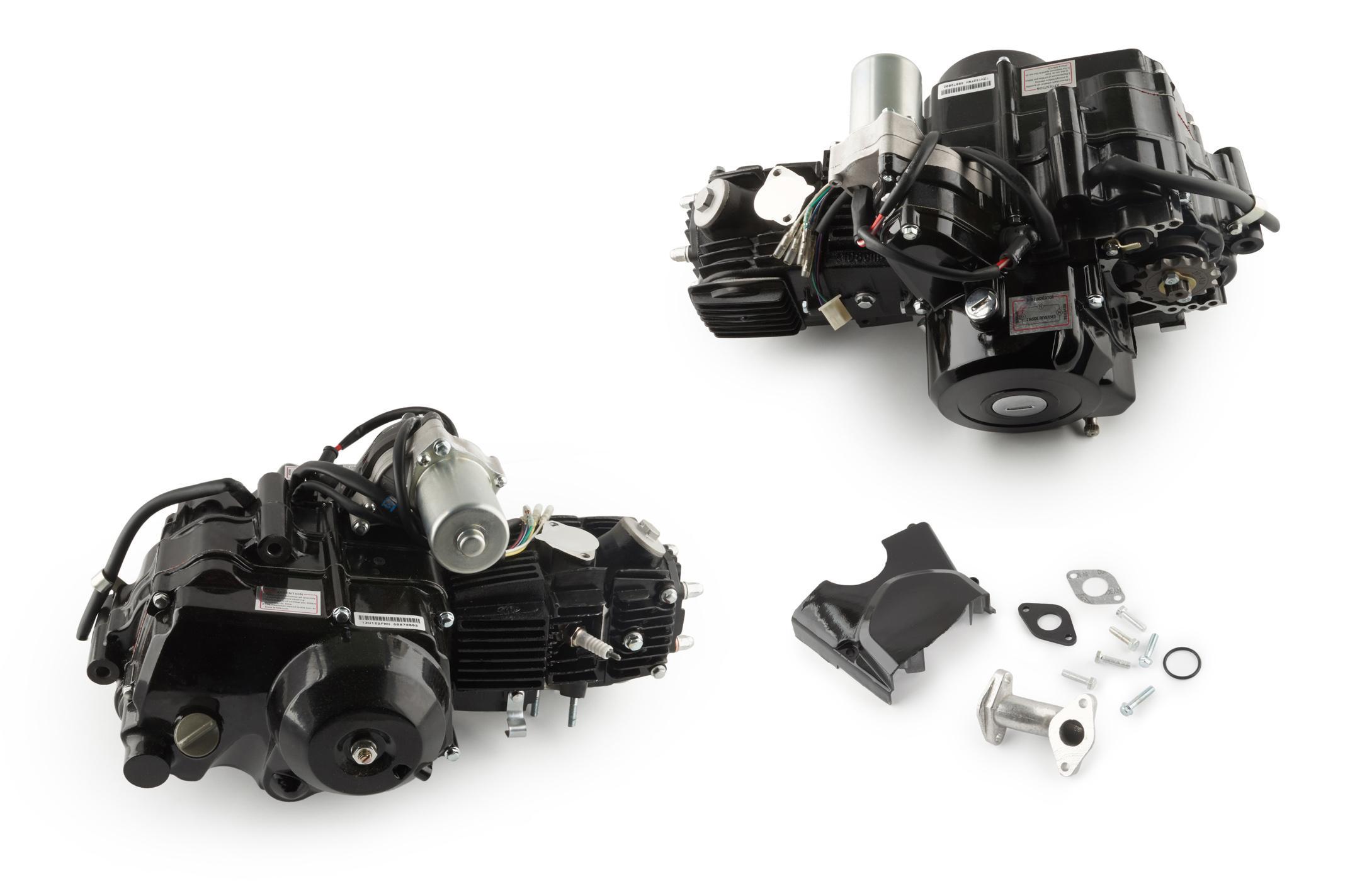 Двигатель ATV 110cc (АКПП 152FMH-J, 1 передача вперед и 1 назад) JPX