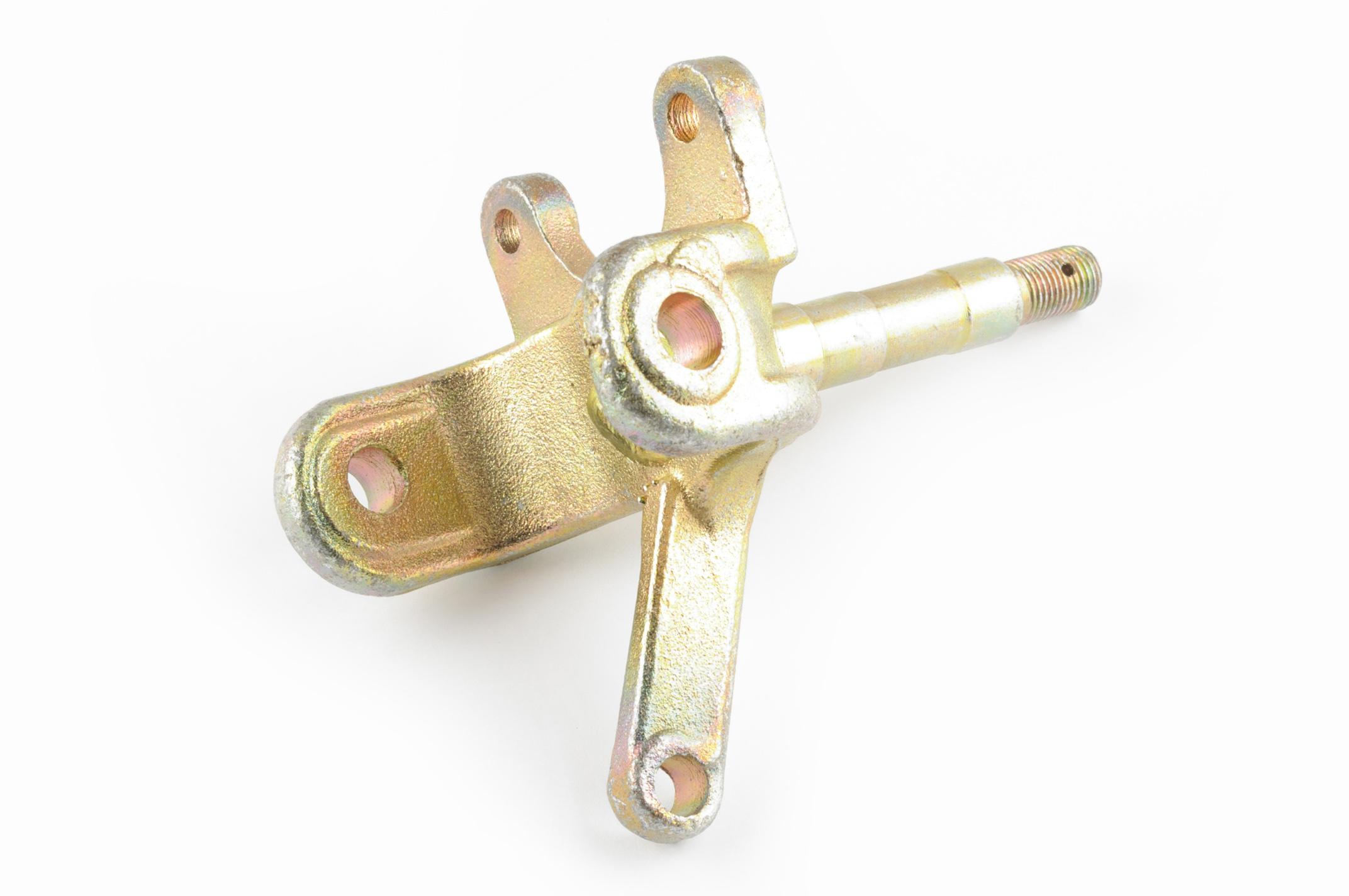 Кулак поворотный ATV 150/250 (левый, вал под пдшипник d-19mm, 17mm) (mod:2) JPX