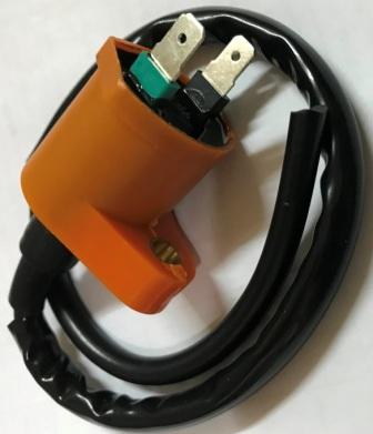 Катушка зажигания (тюнинг) 4T GY6 50-150 (оранжевая) VDK-2