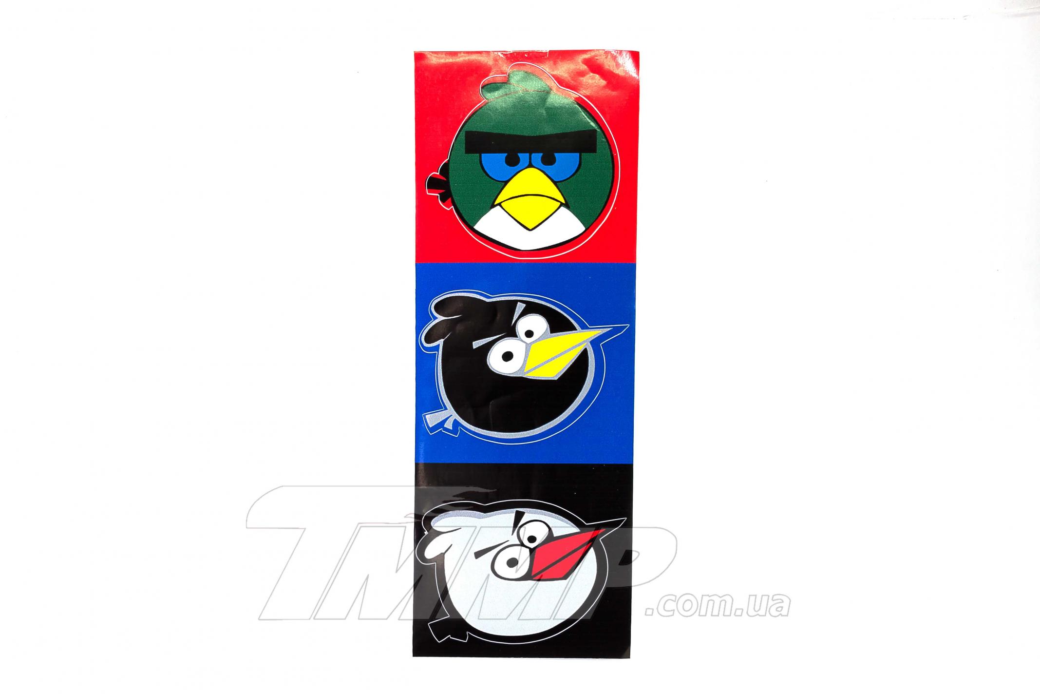 Наклейки (набор) ANGRY BIRDS (43х14см) EVO