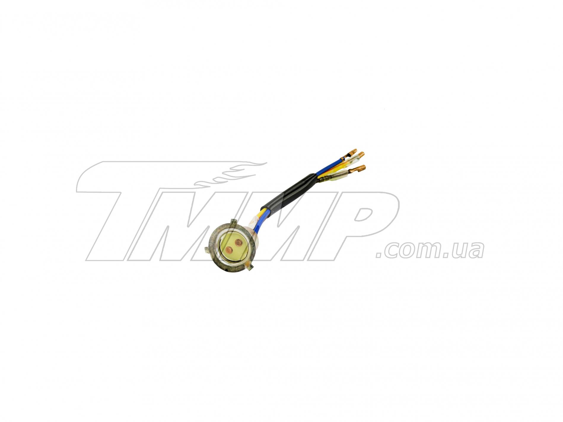 Патрон фары SUZUKI LETS-3 (2 контакта, 3 провода) EVO