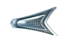Пластик F2/F3 вставка облицовки AMG