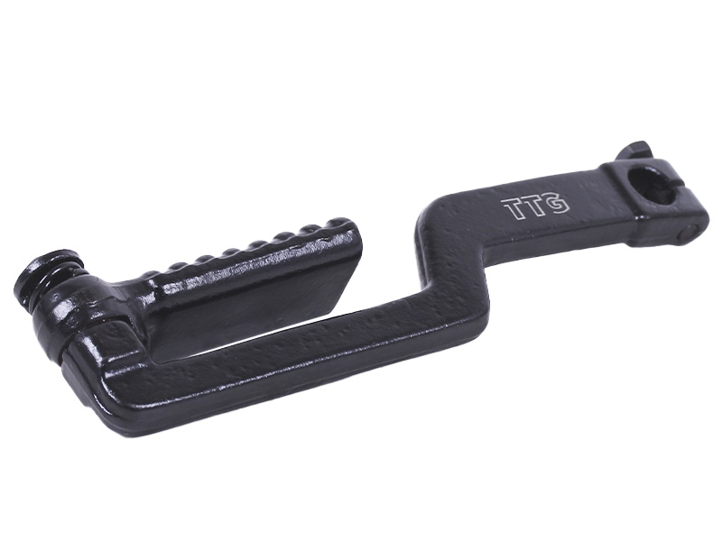 Ножка кикстартера 4T GY6 50 (черная, плоская подножка) TTG AMG-2