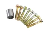 Болты крышки вариатора 4T GY6 150 (10 колесо) (шестигранный шлиц, 9шт + втулка) ZV
