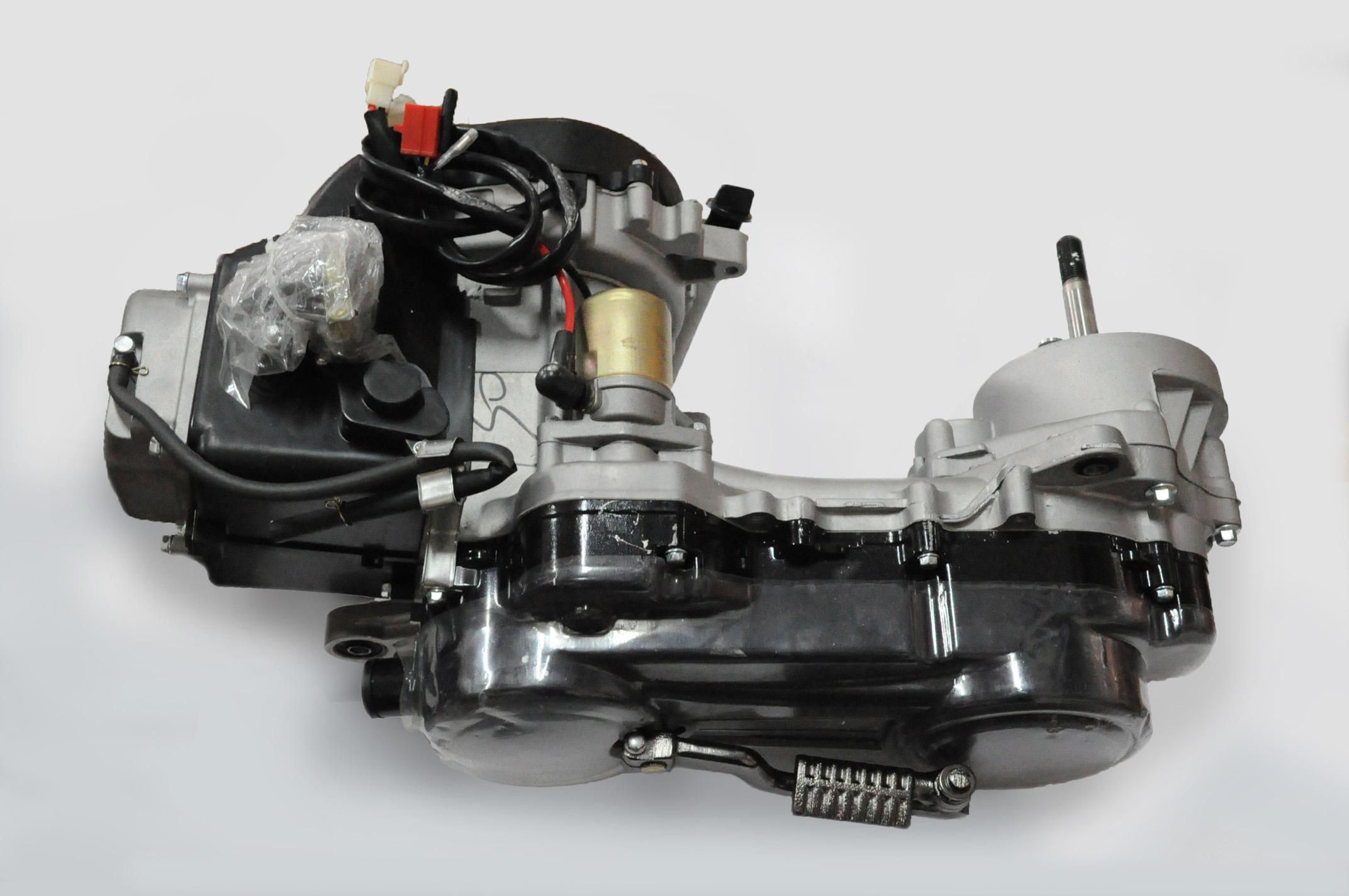 Двигатель 4T GY6 80cc (139QMB, короткий) (10 колесо) ZV