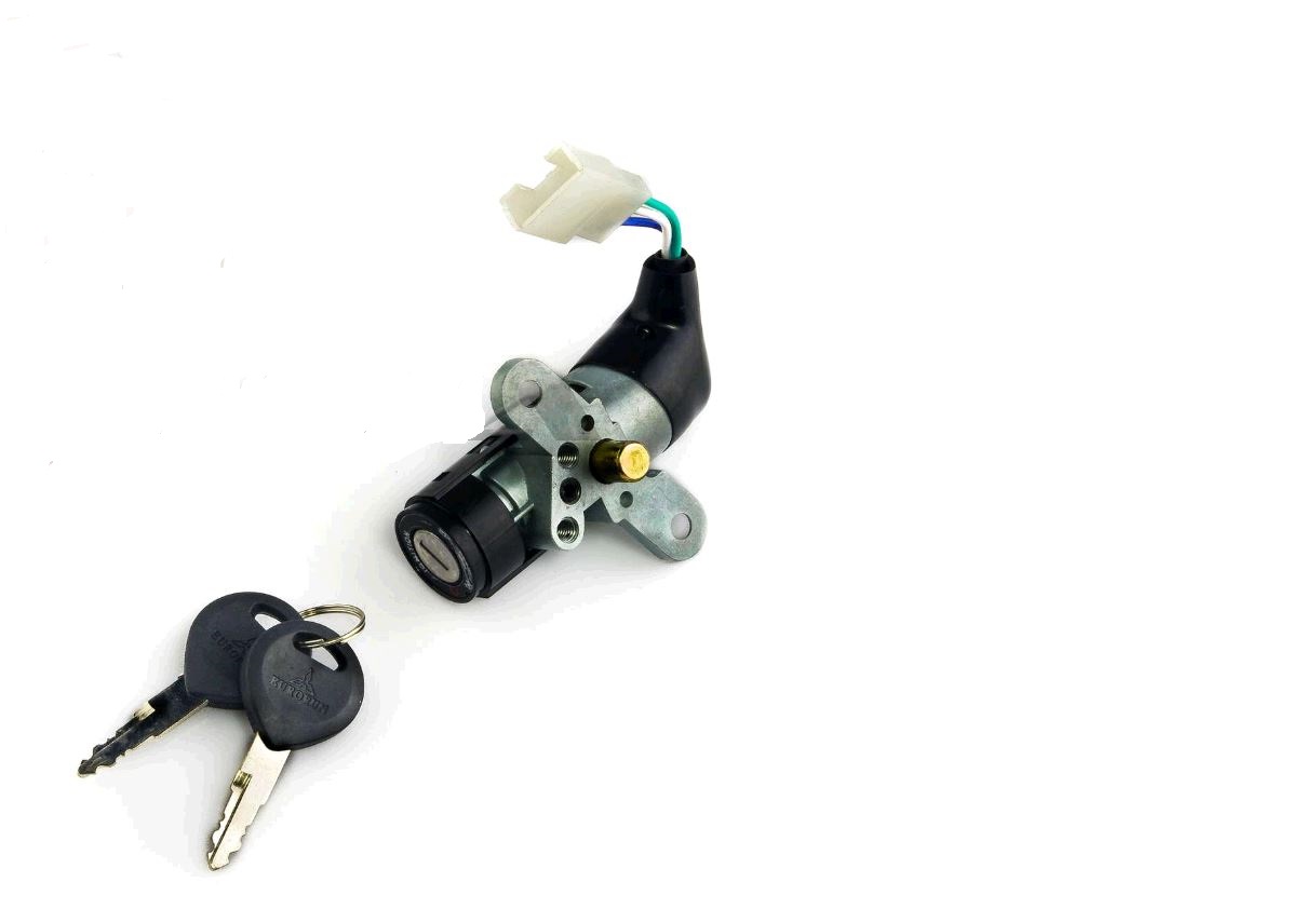 Замок зажигания (голый) Honda DIO AF34/35 (3 провода, косое крепление) ZV