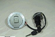 Замок зажигания (комплект) Ендуро SHINERAY XY250GY-6B (+крышка бака) ZV
