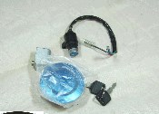 Замок зажигания (комплект) Alpha (+крышка бака) FIT MT125-8F ZV-2