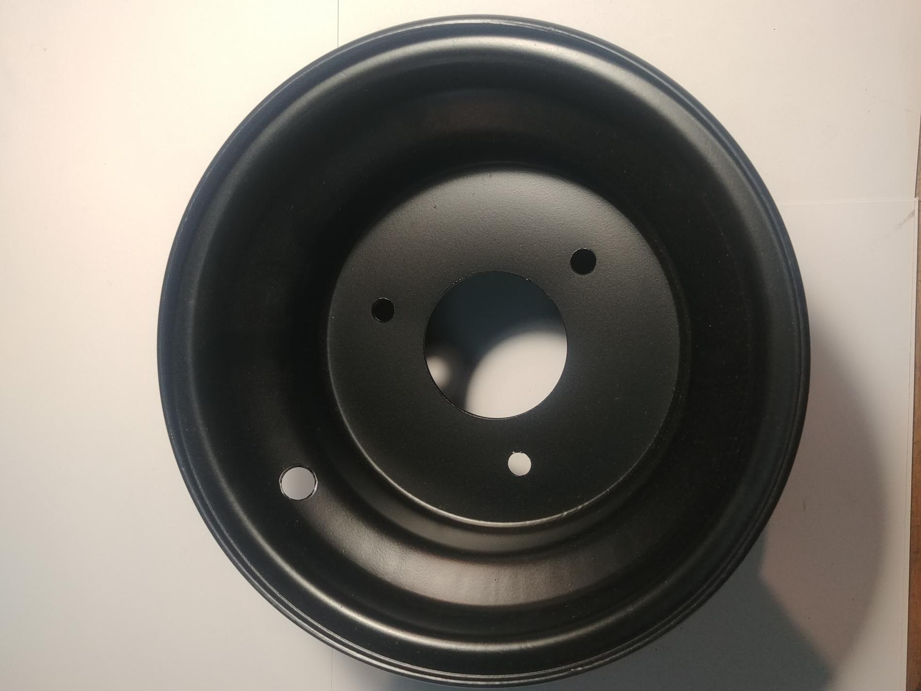 Диск колеса ATV 16*8-7 (7 колесо, 3 отверстия) (черные) ZV