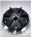 Демпфер заднего колеса SENKE SK250-6 SK300 (+звезда 520) ZV
