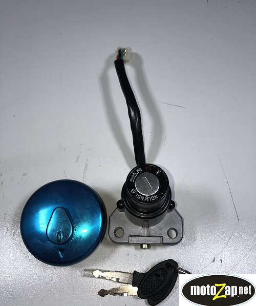 Замок зажигания (комплект) Ендуро SHINERAY XY200/250GY-6С (+крышка бака) ZV