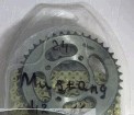Звезды трансмиссии (пара) MUSTANG 428-15T + 428-42T (+цепь 128) золотая ZV