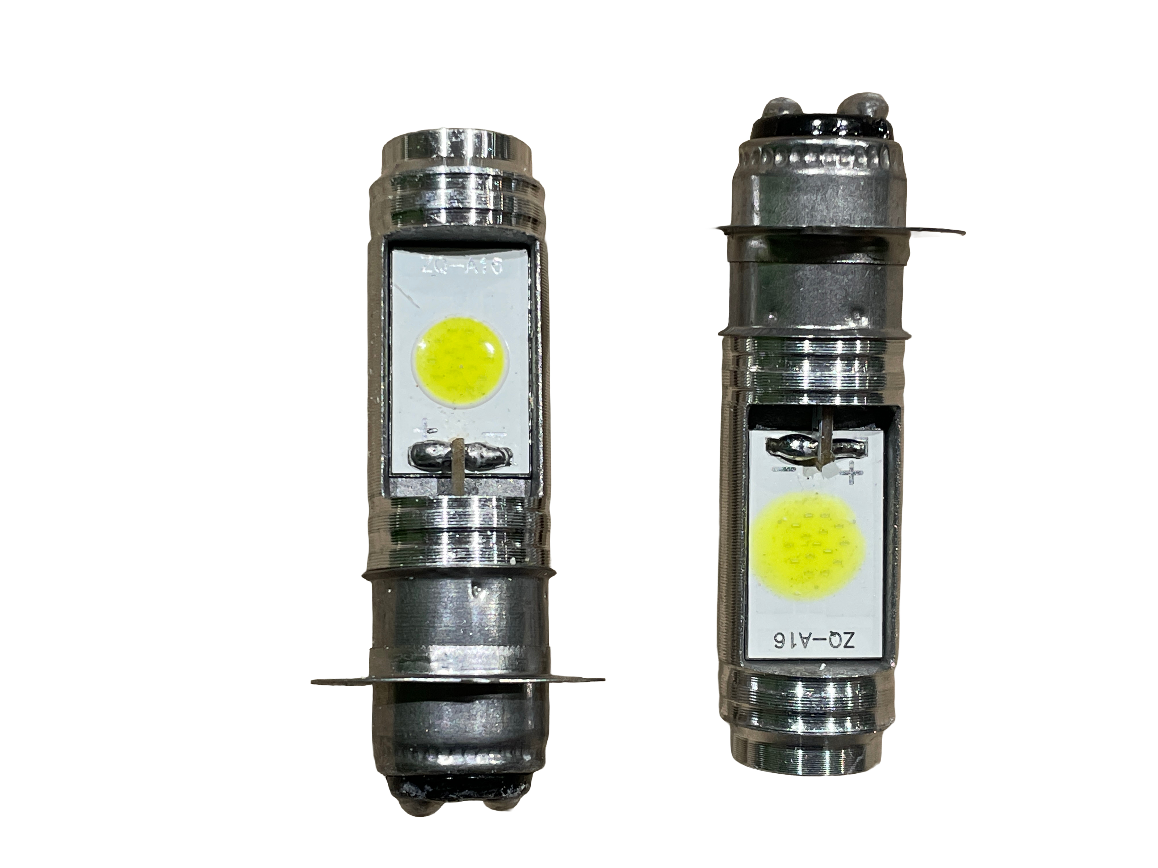 Лампа (фара) 12V35W35W диодная 2 кристалла 1 усик П15Д-25-1 (LED) AMG