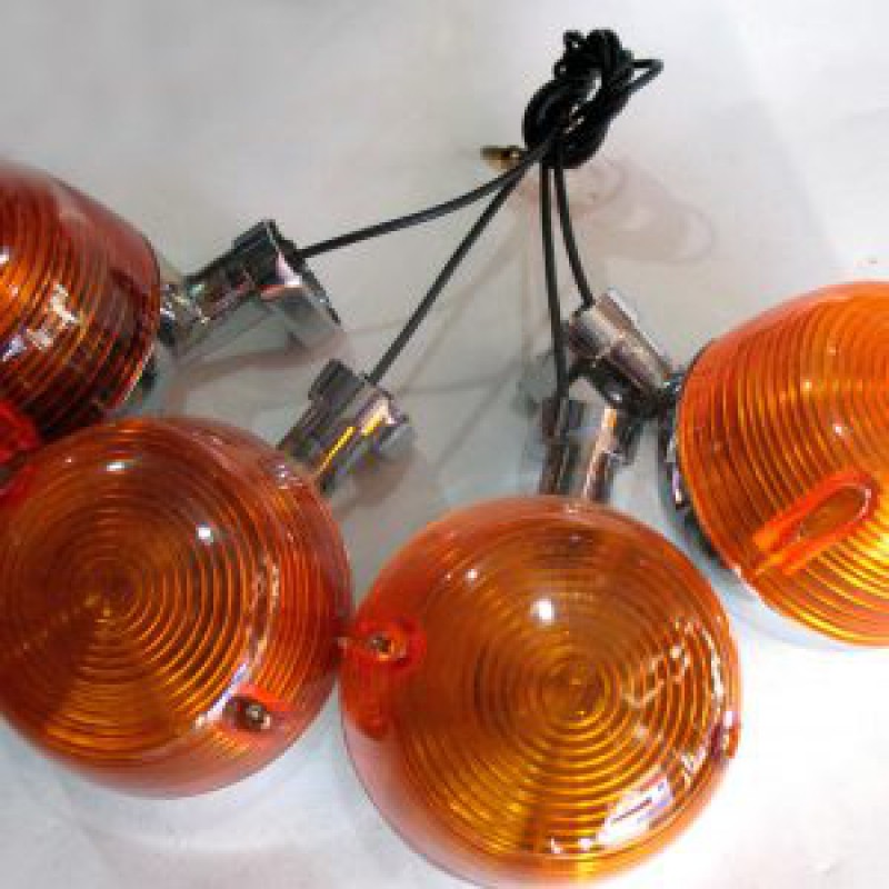 Повороты Delta Active (круглые, хром 4шт) BBCm-2