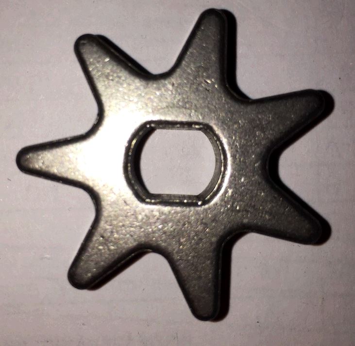 Звезда электропилы (венец привода) (D-30, d-8/10, H-8,2mm) KOSA