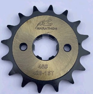 Звезда трансмиссии (передняя) Zongshen F5 428-16T MARATHON ST