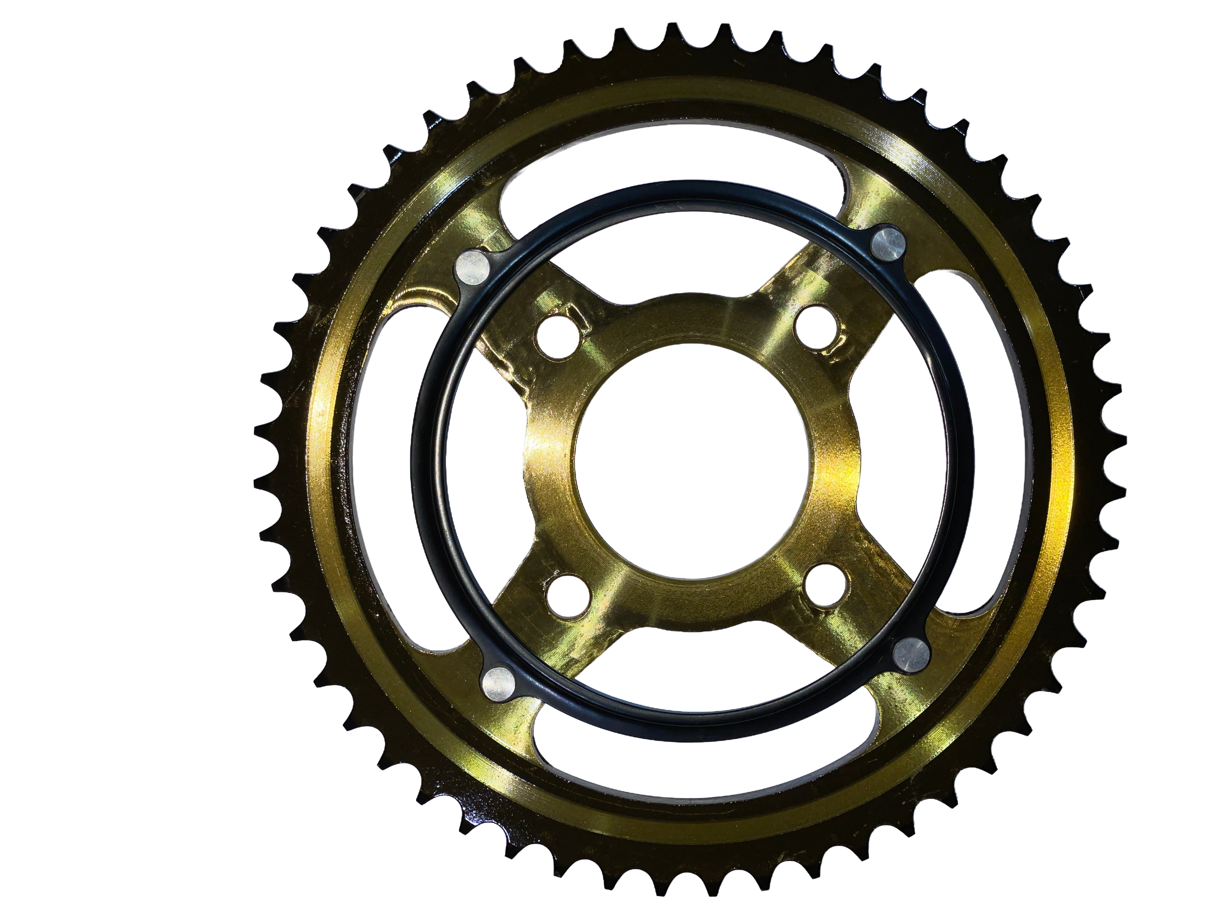 Звезда трансмиссии (задняя) VIPER V200R 428x52T (PCD=4*90mm, HUB=58mm) (ОБОДОК) SFR Gold ST-2