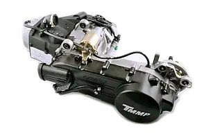 Двигатель 4T GY6 100cc (1P53QMB, короткий) (10 колесо) ST