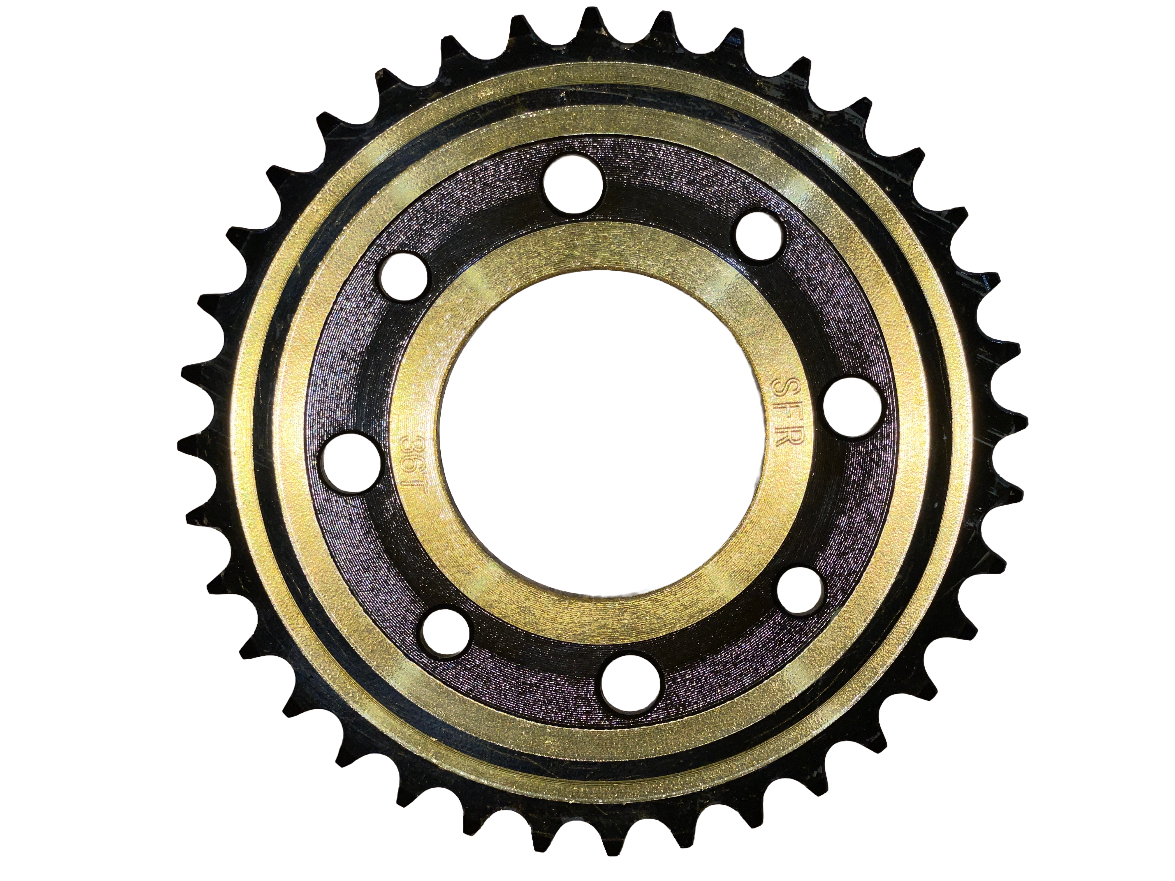 Звезда трансмиссии (задняя) Delta 428-36T JH 125 SFR Polish GoldBlack ST-4