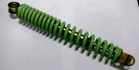 Амортизатор GY6, DIO, TACT 285mm, стандартный (зеленый) VDK-2