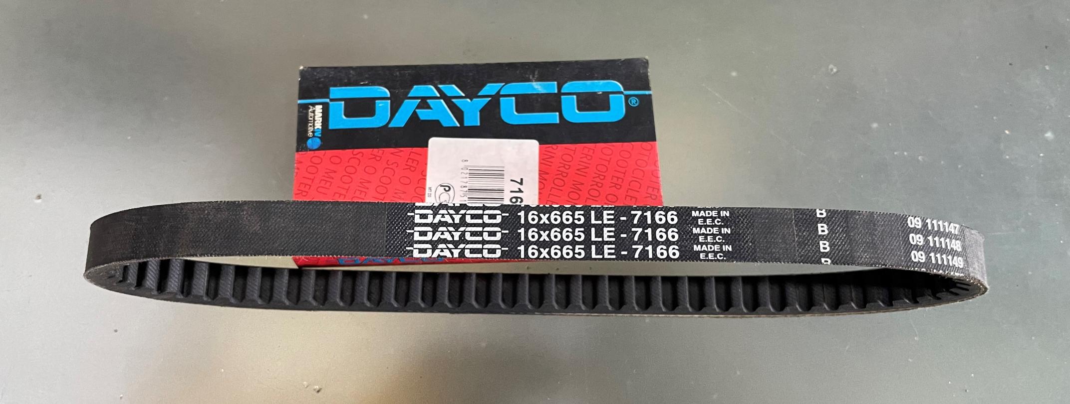 Ремень вариатора 665 * 16,0 Suzuki LETS DAYCO VDK