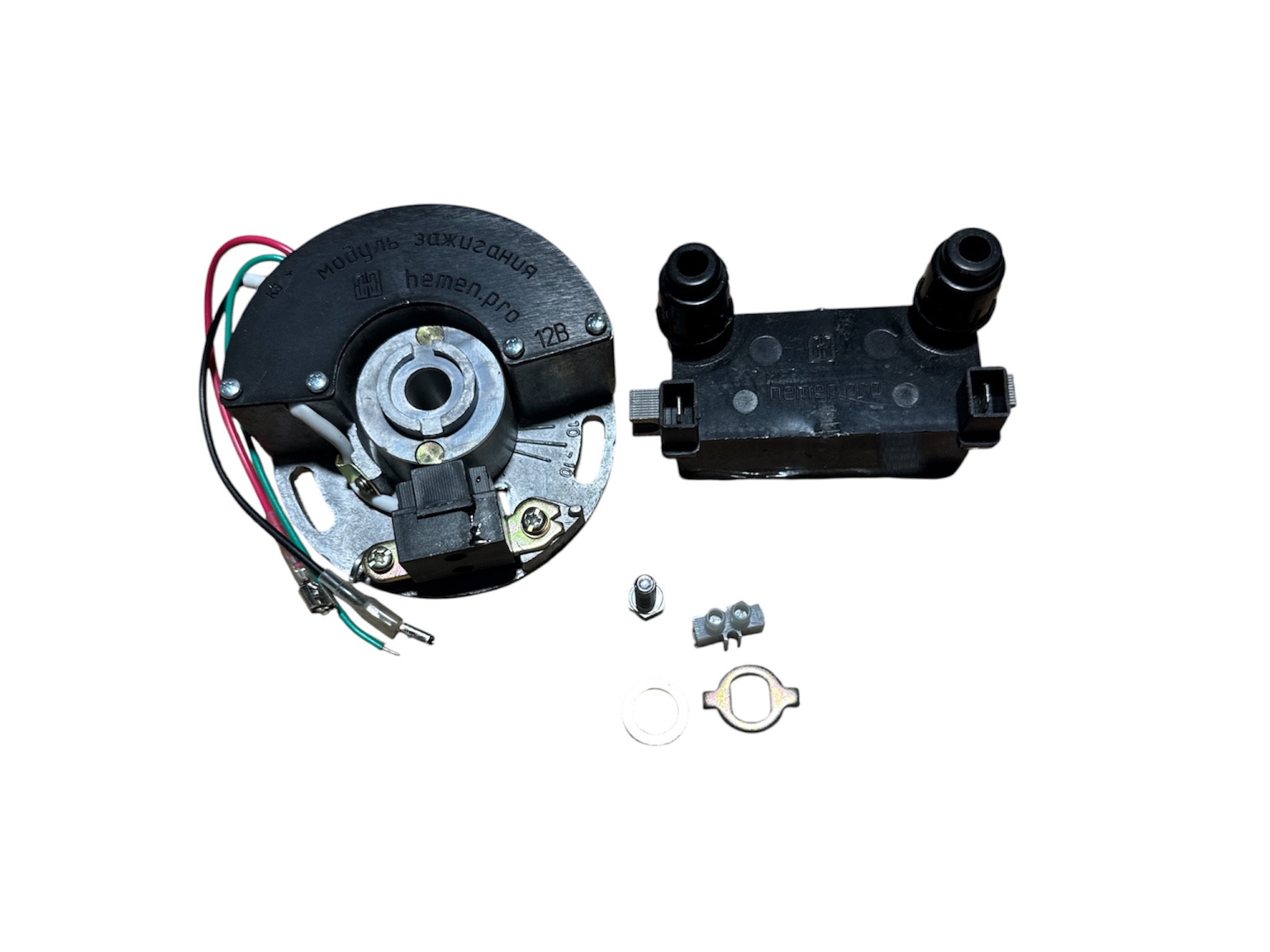 Зажигание электронное (с катушкой 3705М) МТ, ДНЕПР, УРАЛ (12V) JING