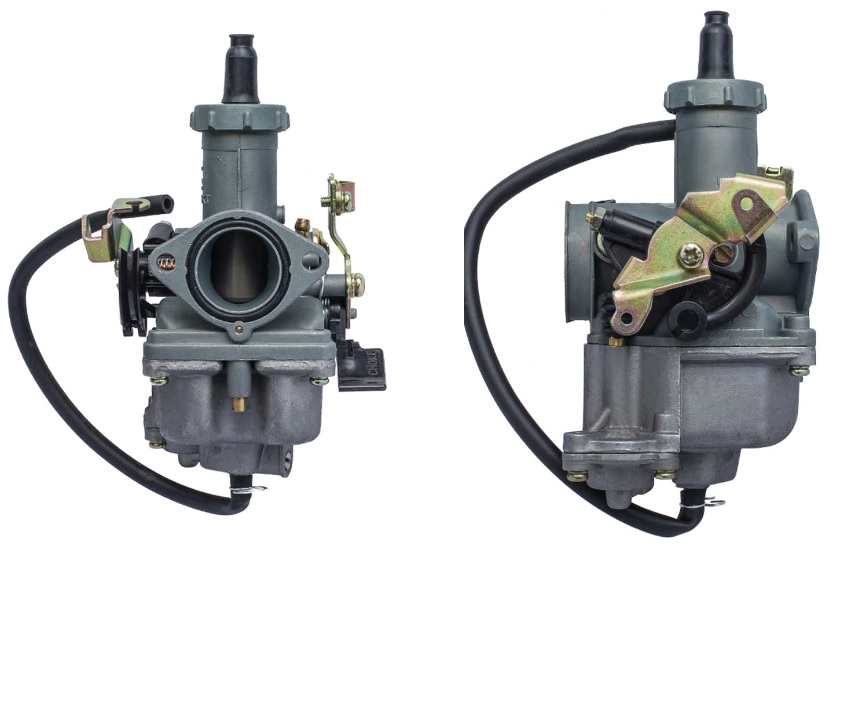 Карбюратор 4T CB/CG 150 (PZ27 c ускорительным насосом, дроссель под трос) KNG
