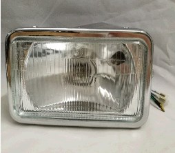 Фара (в сборе) GS 125 (квадратная) ST
