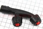 Насадка на опрыскиватель F-образная двойная SVET