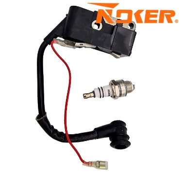 Катушка зажигания б/п для Goodluck 4500/5200 + свеча NOKER KOSA-4