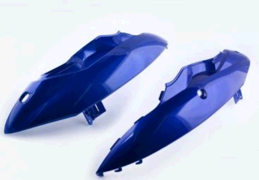 Пластик Zongshen WIND задняя боковая пара (синий) EVO