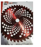 Нож мотокосы 40T (Ø255/25.4 mm) (победитовые зубья) плоский BEST