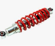 Амортизатор ATV 110 265mm регулируемый (задний) красный