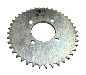 Звезда трансмиссии (задняя) 428*41T (D-58mm) VDK
