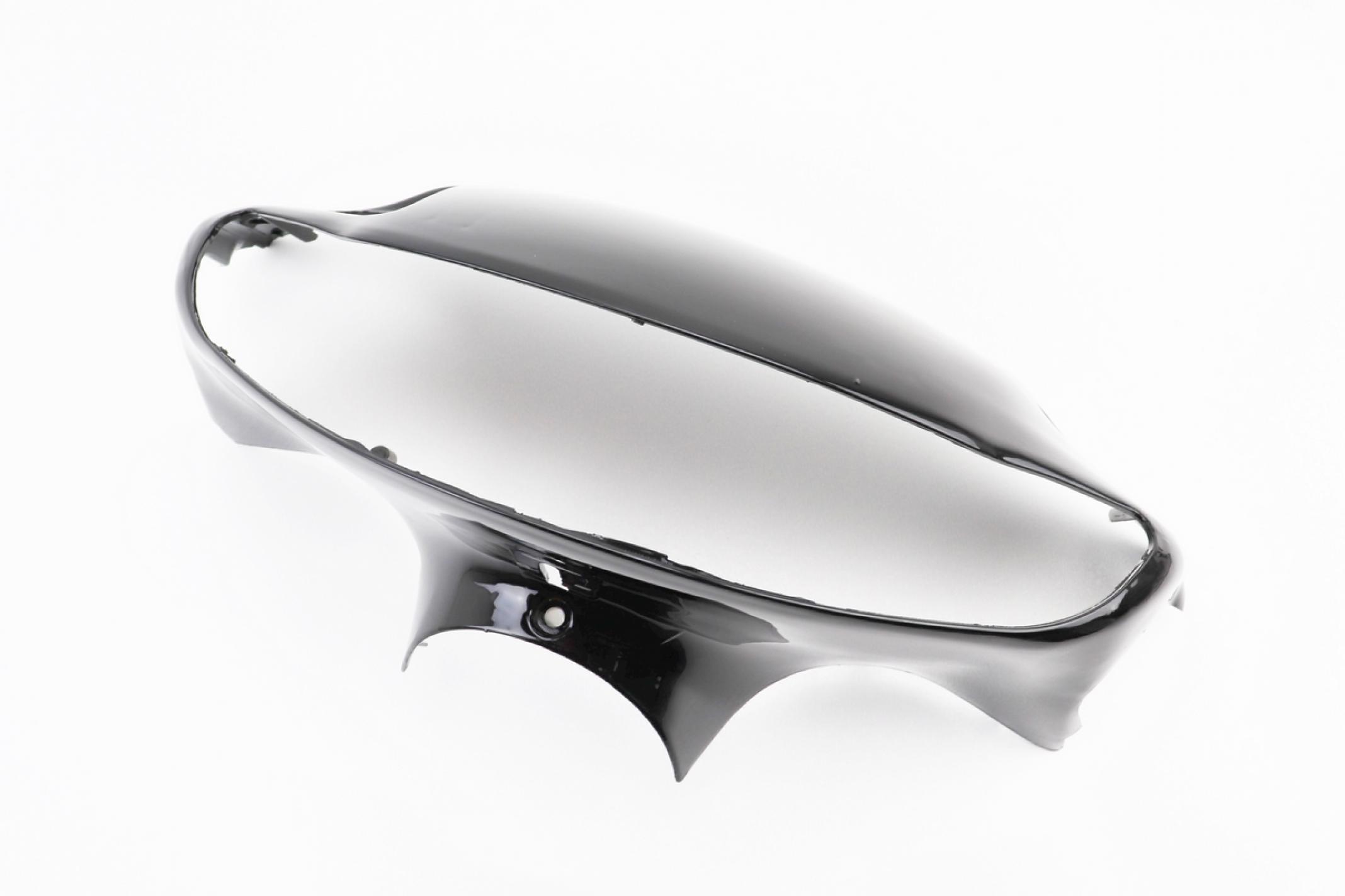 Пластик Honda DIO AF34 передний (голова) (черный) KS