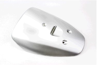 Пластик Suzuki LETS 2 передний (клюв) (серый) KS