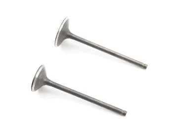 Клапаны (пара, голые) Loncin LX250GY-3 Клапана выпускной (h-87,8; d-26,9), впускной (h-88,3; d-31,5) KS