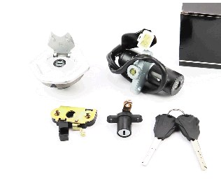 Замок зажигания (комплект) Loncin LX300GY-A (+крышка бака) KS